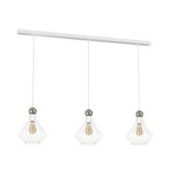 Lampa wisząca JEWEL WHITE 3xE27