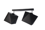 Lampa sufitowa dla dziecka czerwone abażury regulowana 2-punktowa Diament 2xE27 Led 