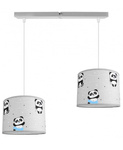 Lampa wisząca do pokoju dziewczynki Flaming 2 