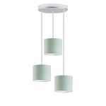 Lampa wisząca do pokoju dziecięcego miętowa Pueblo 