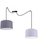 Lampa do pokoju dziecka typu Pająk z kolorowymi abażurami