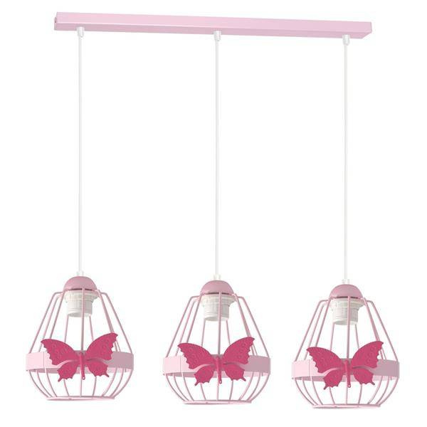Lampa wisząca KAGO PINK 3XE27 MLP4928