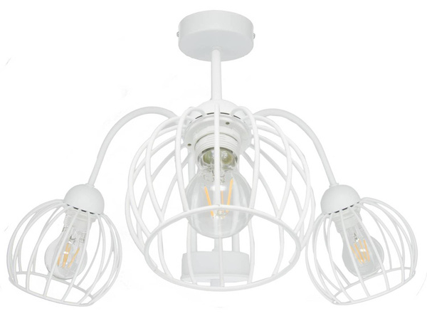 SUFITOWA LAMPA ARCANA 3 BIAŁY KULA