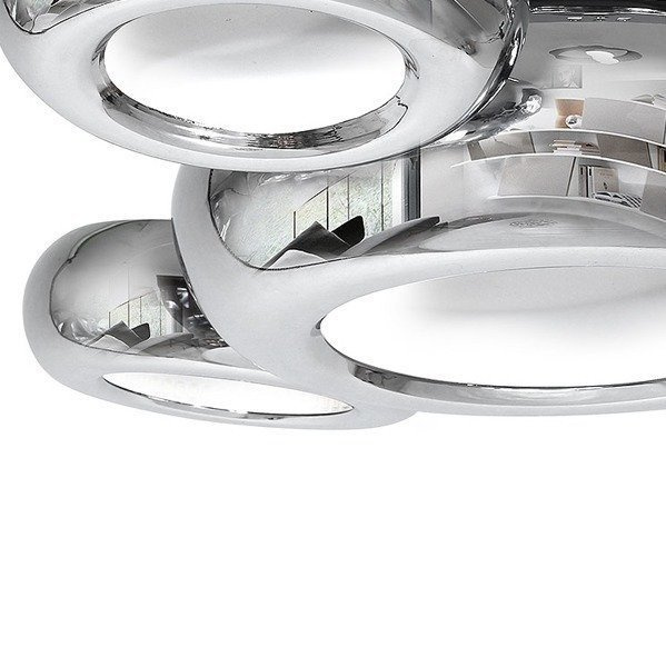 Lampa sufitowa chrom LED SPACE 55cm 