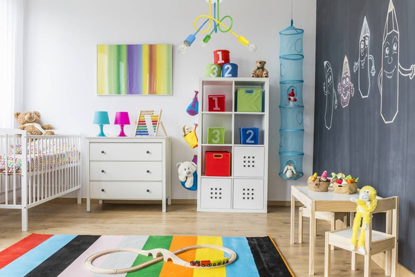 Lampa sufitowa do pokoju dziecięcego kolorowa Mondo 3 