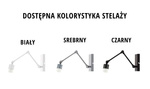 Lampa ścienna do pokoju dziecka miętowa na przegubie Bajkowy Diamencik