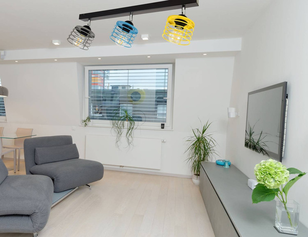 Lampa sufitowa do pokoju młodzieżowego w stylu loft Listwa Edison Koszyk 3