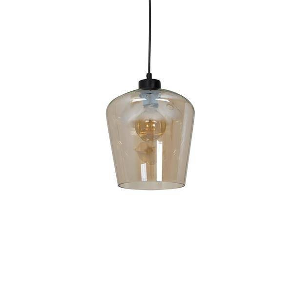 Nowoczesna lampa wisząca SANTIAGO AMBER MLP6607