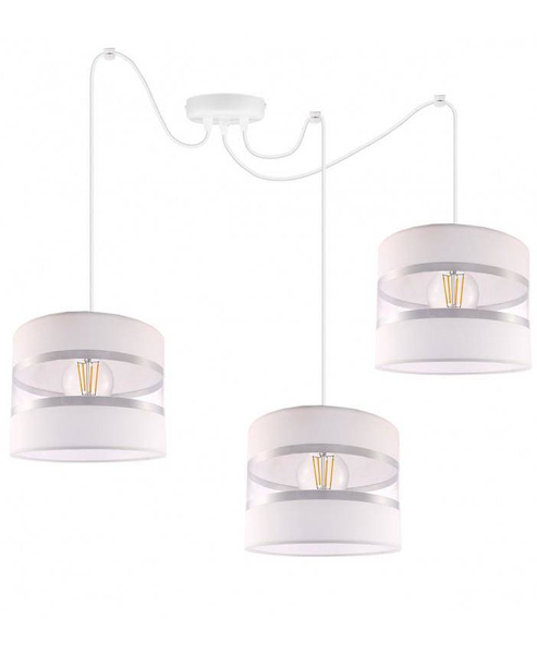  Lampa do pokoju dziecięcego typu pająk, kolorowe abażury