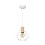 Lampa wisząca WILL WHITE 1xE27 MLP4179