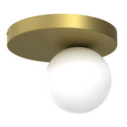 Stylowa lampa sufitowa BIBIONE GOLD 1xG9 | Złota
