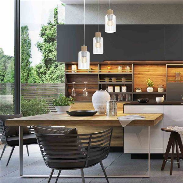 Lampa wisząca MADERA 3xE27