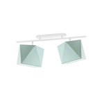 Lampa sufitowa do pokoju dziewczynki różowe abażury Pastelowy Diamencik