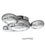 Lampa sufitowa chrom LED SPACE 55cm 