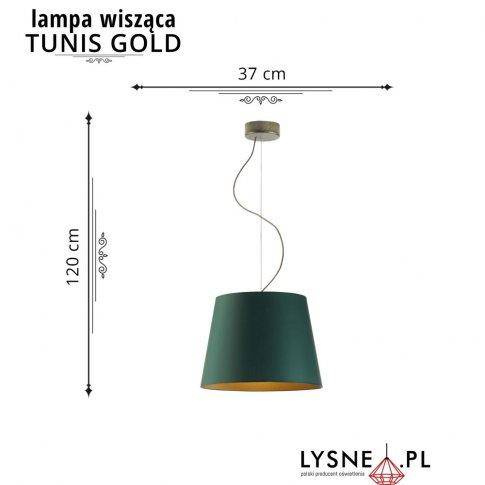  Nowoczesny Żyrandol TUNIS GOLD