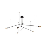 Lampa wisząca/ sufitowa do dużego salonu PILE V