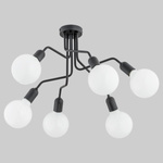 Lampa sufitowa COMBADO VI czarny śr. 54cm