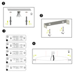 Lampa sufitowa do pokoju dziecka beżowa w serca 3xE27 Loft