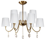 Lampa wisząca patynowa żyrandol Sorento 39-38173