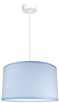 Lampa sufitowa do pokoju chłopca niebieska Blue 1xE27