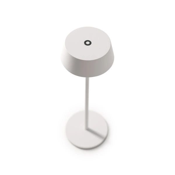 Lampa przenośna AMY LED 2W 3000K 170lm wys.32.5cm szer.10.8 IP54 ściemniacz włącznik | Biały 11531