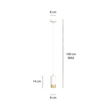 FUMIKO 1 WH/GOLD