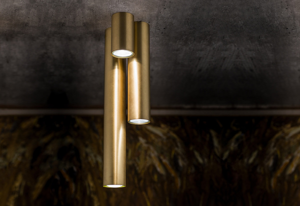 Lampa nad stół EYE BRASS III L 