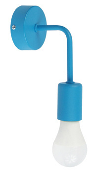 Lampa ścienna kinkiet do pokoju dziecka turkusowy w stylu loft Vanessa