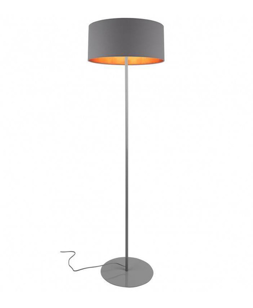  Nowoczesna Lampa Stojąca z Abażurem Złoty Środek