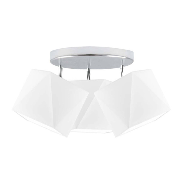 Lampa sufitowa do pokoju dziecięcego kolorowe abażury Tęczowy Diamencik