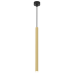 Lampa wisząca MONZA BRASS, MLP8839, czarno-złota, 1x8W G9
