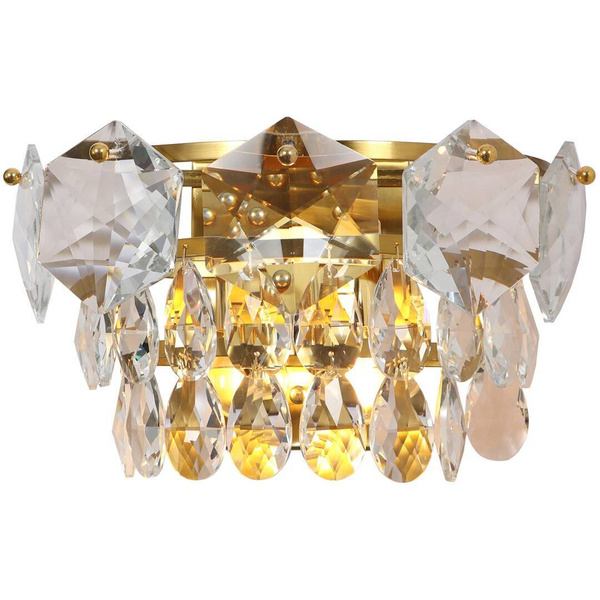 Kinkiet glamour SELENA GOLD, ML6939, 2x40W E14