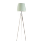 Lampa podłogowa do pokoju dziewczynki Aruba różowy klosz