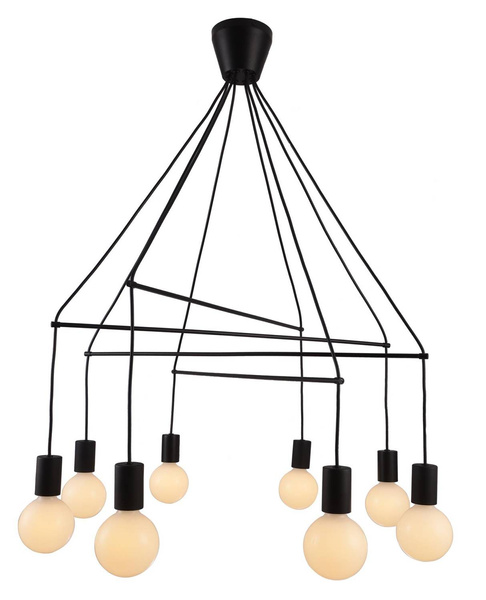 Lampa wisząca carna matowa 8x40W dwuobwodowa E27 Alto Candellux 38-70951