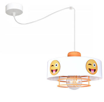 Lampa sufitowa do pokoju dziecka wesoła pająk regulowana Smile 1xE27 Led
