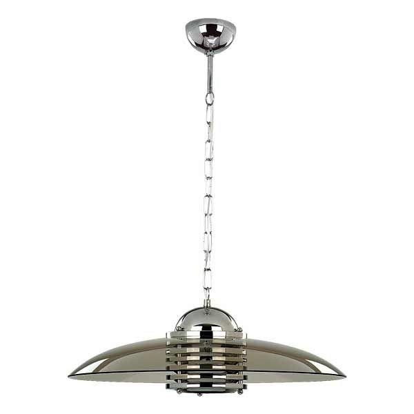Nowoczesny lampa sufitowa ASTRA I chrom śr. 48cm