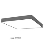 Lampa sufitowa SOFT LED GRAPHITE 63X63cm