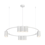 Lampa wisząca (koło) GENESIS WHITE 10xGU10