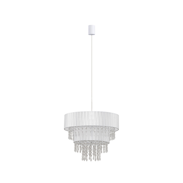 Kryształowy żyrandol TOSCANA zwis śr 38cm