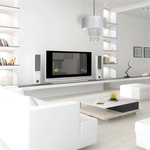 Nowoczesna lampa wisząca ALMERIA SILVER/CHROME 1xE27 MLP6436