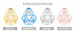  Lampa sufitowa do pokoju chłopca i dziewczynki Smile 3xE27