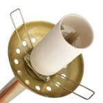 Lampa sufitowa nowoczesna PARMA I czarny/biały śr. 14cm