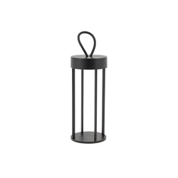 Lampa przenośna NALA LED 4W 2700K 170lm wys.30cm szer.12cm IP54 ściemniacz włącznik | Czarny 11536