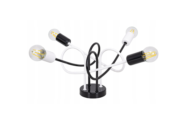 Lampa sufitowa do pokoju młodzieżowego Magiczny Zawijas 4xE27 Led 