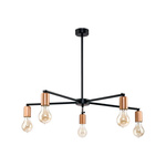 Minimalistyczna lampa STICKS retro śr 70cm