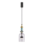 Lampa wisząca ARTE 12W LED śr. 13cm czarna