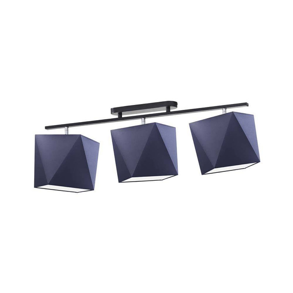 Lampa sufitowa do pokoju dziewczynki różowa Pastelowy Diamencik