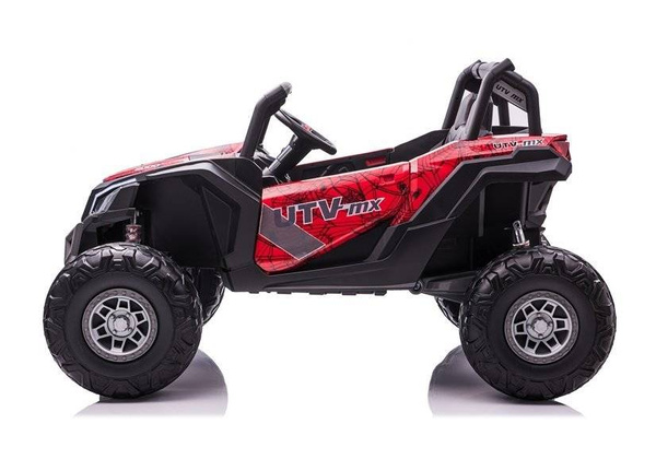 Auto na Akumulator  Buggy UTV-MX Czerwony Spider Lakier MP4