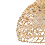Lampa wisząca BOHO S śr. 30cm E27 | naturalne drewno/biały