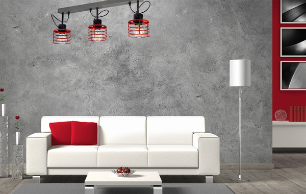 Lampa sufitowa dla chłopca i dziewczynki nowoczesna Listwa Edison Koszyk 3